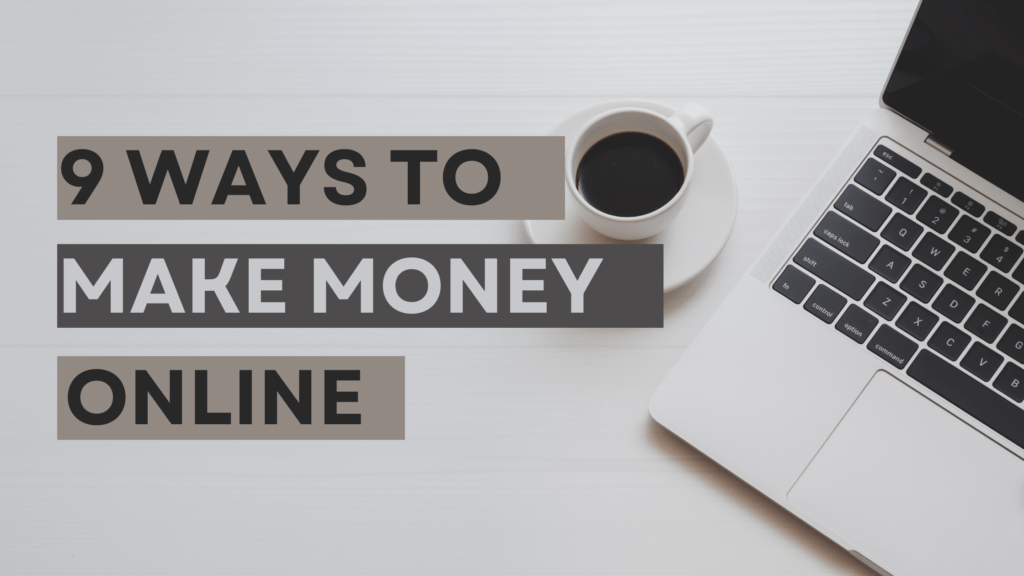 easy ways to make money online from home
