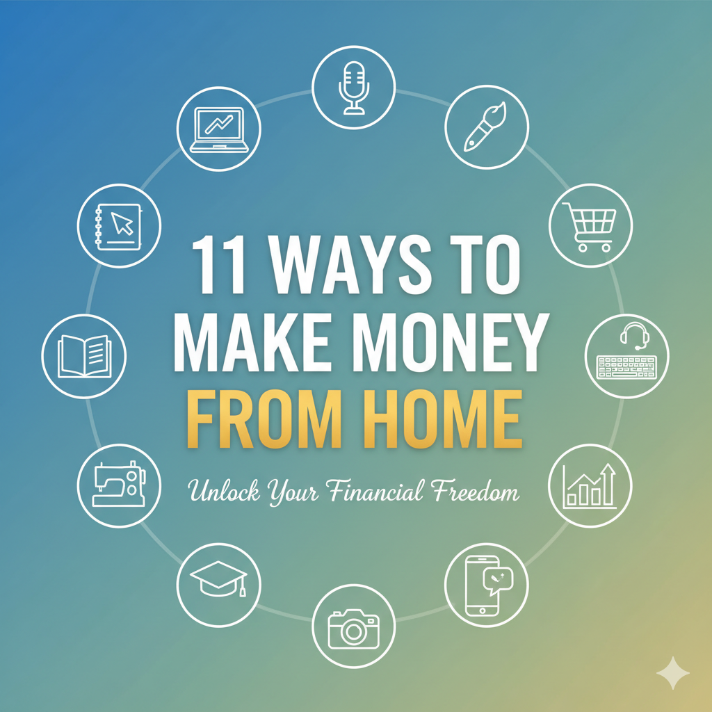 11 Ways to Make Money From Home in 2026